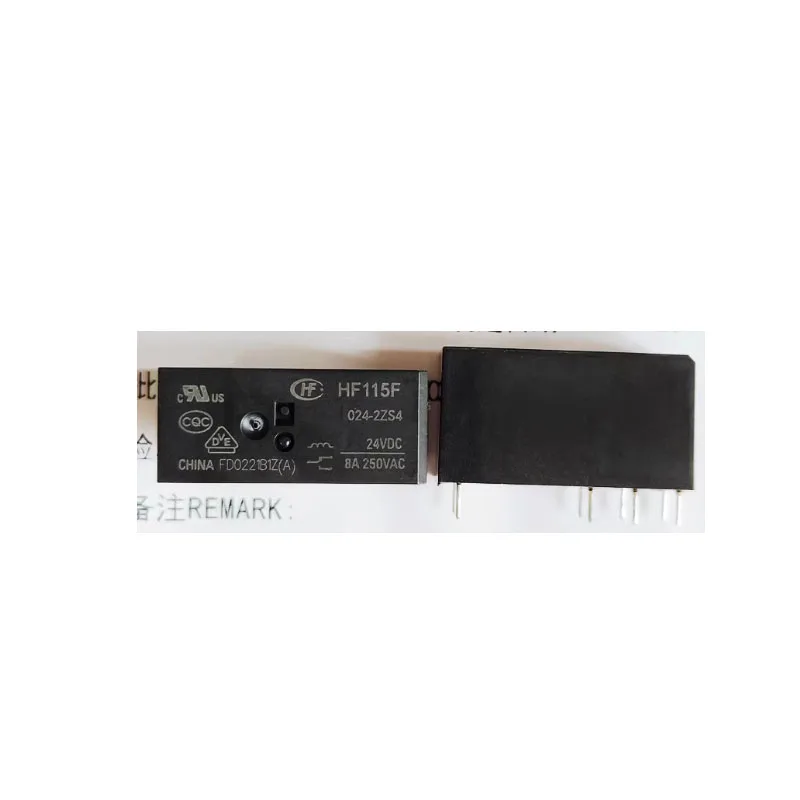 

HOT NEW HF115F 024-2ZS4 HF115F 024 2ZS4 24VDC 8A 8foot relay