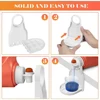 1 PC Laundry Detergent Universal White Organizer Soap Dish Accessories Drip Collector Cup Holder Fabric Softener Rack Spill 5
