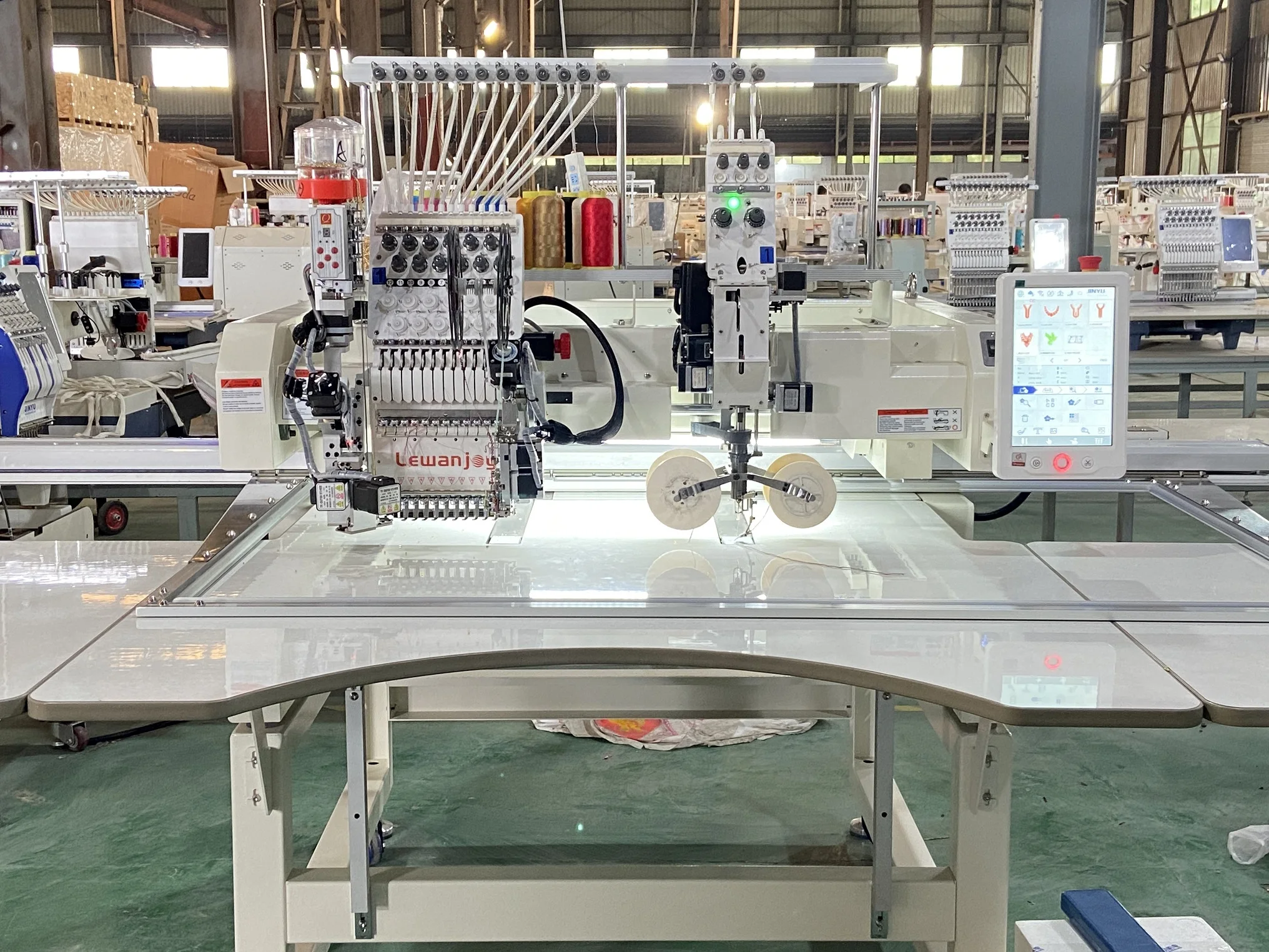 Lewanjoy Domestic Commercial Mini Single Head Computerized Cap Shoes Embroiderer Clothing Table One Head Embroidery Machine