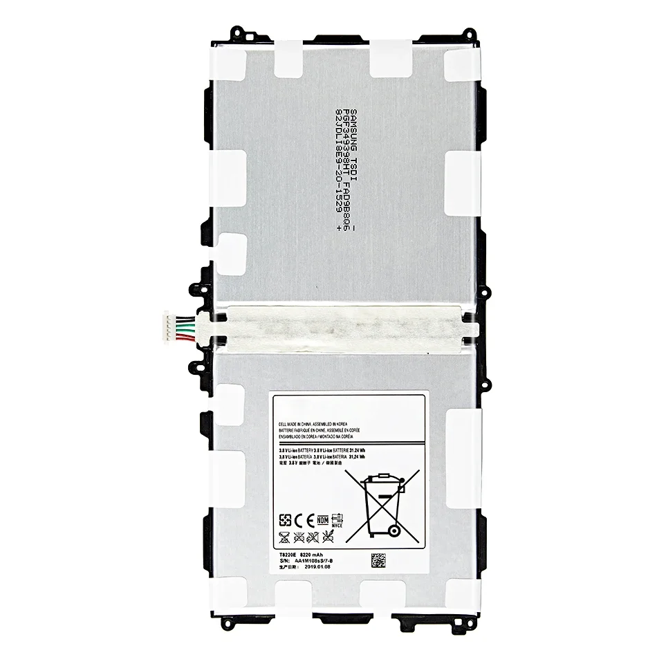 Batteria Tablet Per Samsung Galaxy Tab 2 3 4/Tab S S2 S3/Tab A/Tab E (7.0 8.0 8.4 9.6 9.7 10.1 10.5) Per Pro 8.4/Note 8 10.1 12.2