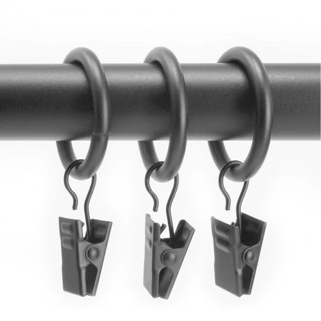 금속 커튼 링 클립: 가정에 스타일과 편의를 더하세요