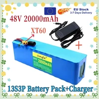 Nouveau Original 48v 20Ah 2000w 13S3P 20000mah batterie lithium-ion 54.6v batterie lithium-ion scooter électrique avec BMS + chargeur 1
