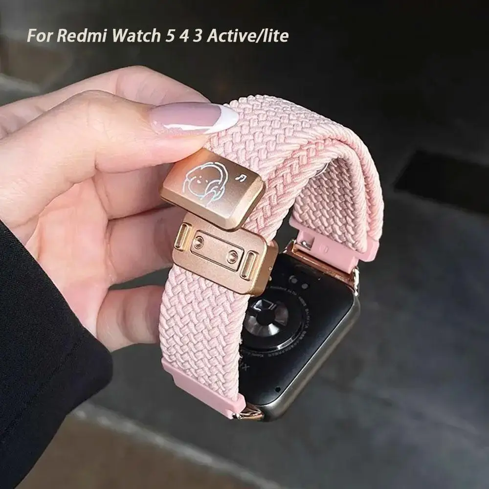 Nylon Braided Strap with Magnetic Buckle Bracelet