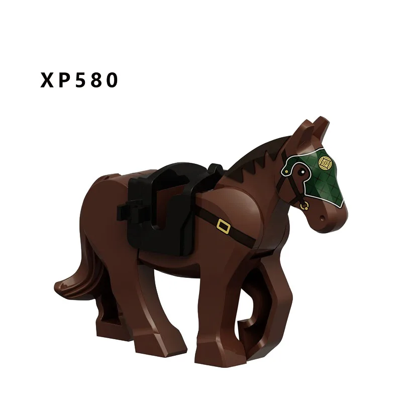Medieval Animal Toy Building Block Set - Decorative Knight War Collection