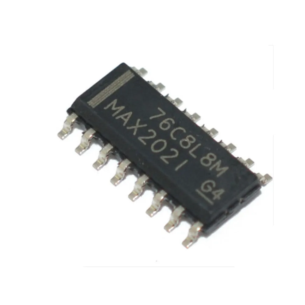 

5PCS NEW MAX202I MAX2021 MAX2O2I MAX202IDR SOP-16 Transceiver Interface IC Chip