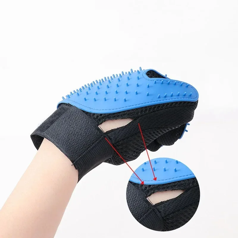 Pet Glove Accessories Makeup Brushes Cats Grooming Gloves Dog Comb Massage Epilator Clean Animal Products Household Use For Dogs