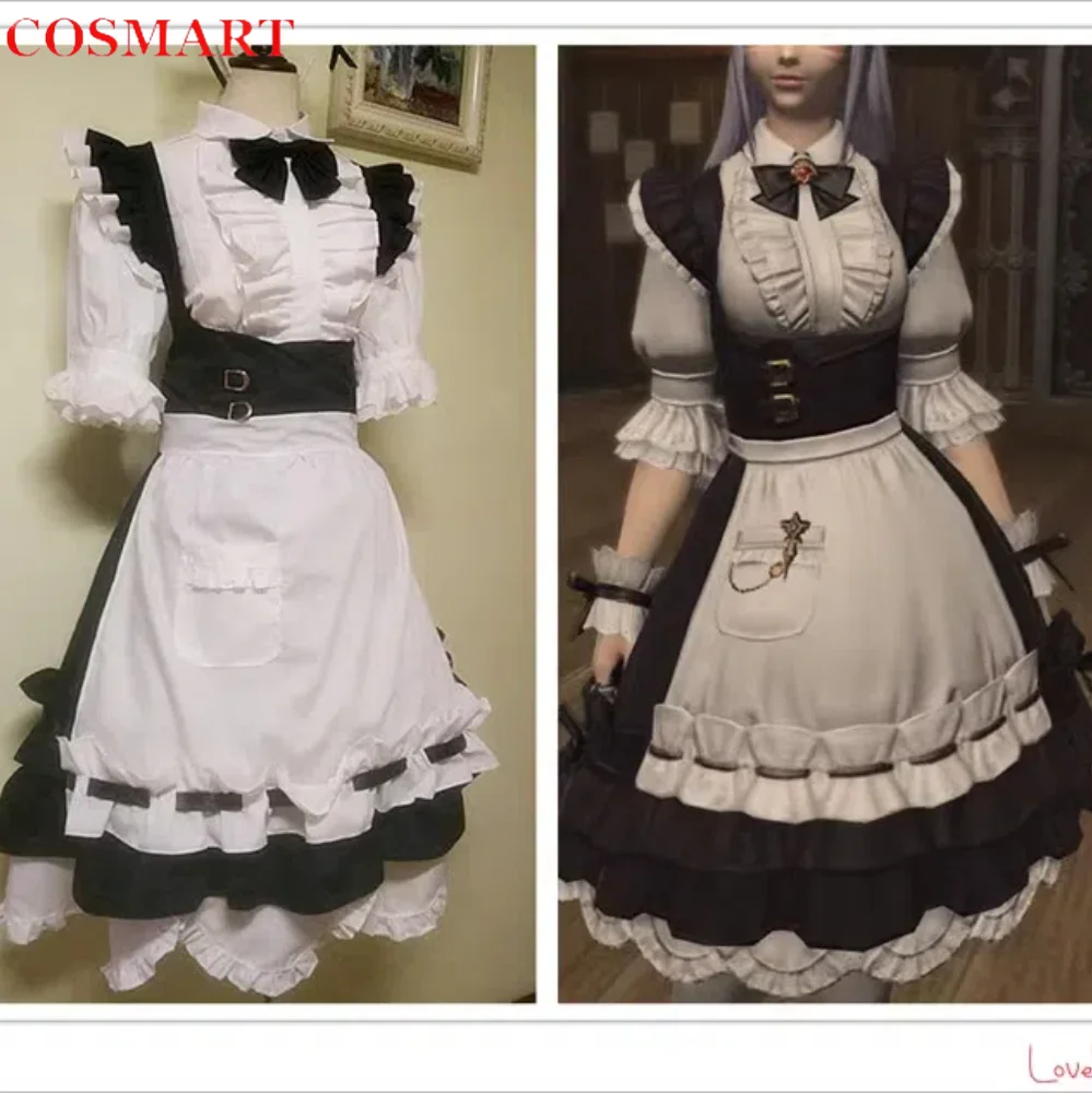 

Костюм служанки для косплея последней фантазии на каждый день, косплей костюм, косплей-костюм, униформа для косплея из искусственного аниме, одежда для ролевых игр на Хеллоуин