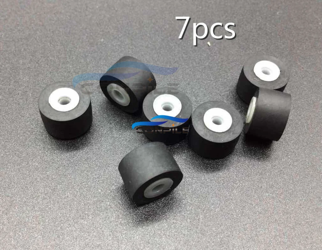 7pcs 11mm*8*2 vintage stereo pinch roller for sony es cassette deck