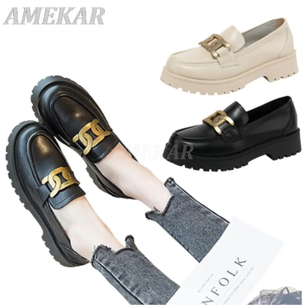 

Women's Luxury Designer Shoes Loafers Pumps Elegant Medium Heel Shoes Lady 2023 Spring Platform Sneakers Girls Wedges Large Size