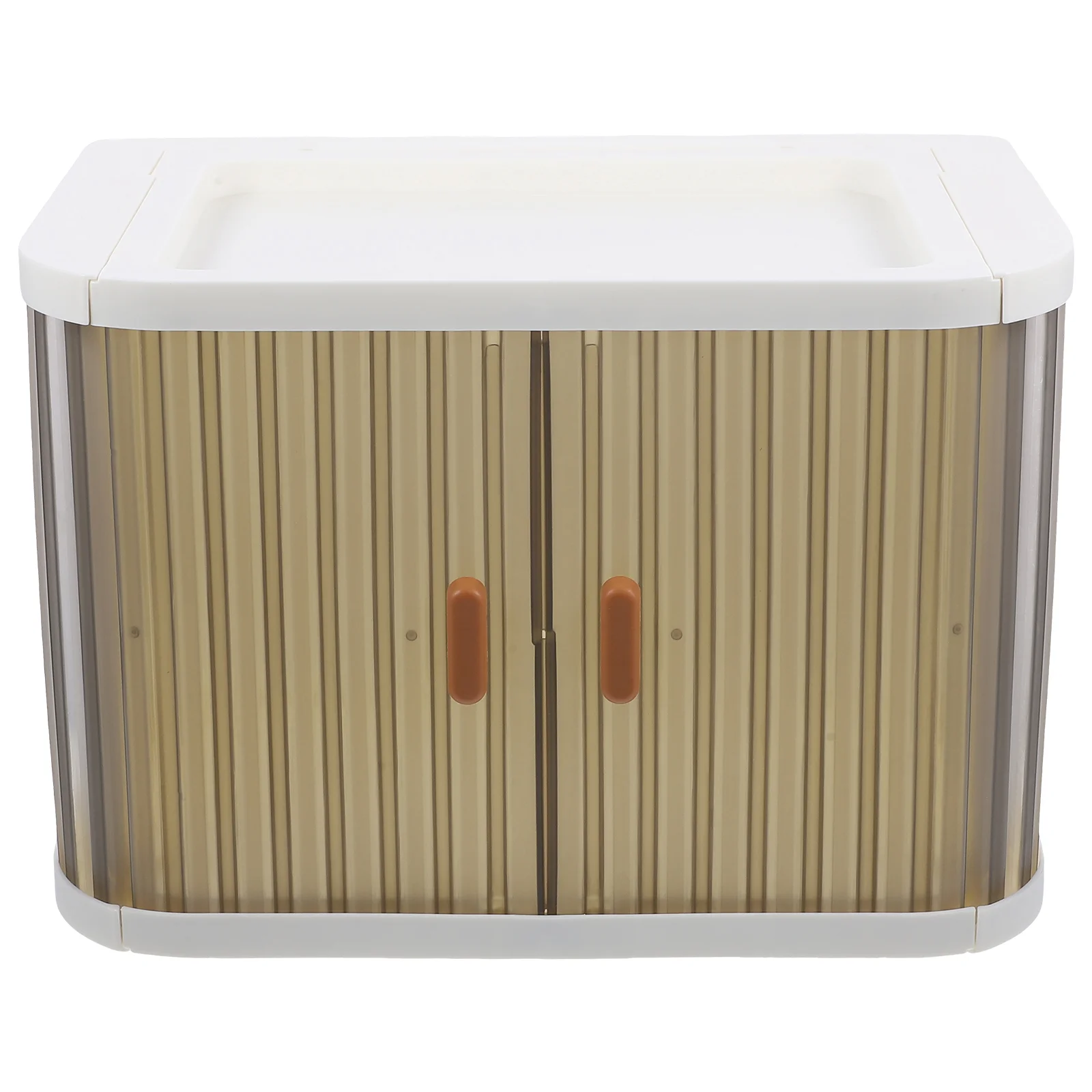 

Storage Crates Box Stackable Case Desktop Cube Bin Sundries Organizer Organizers
