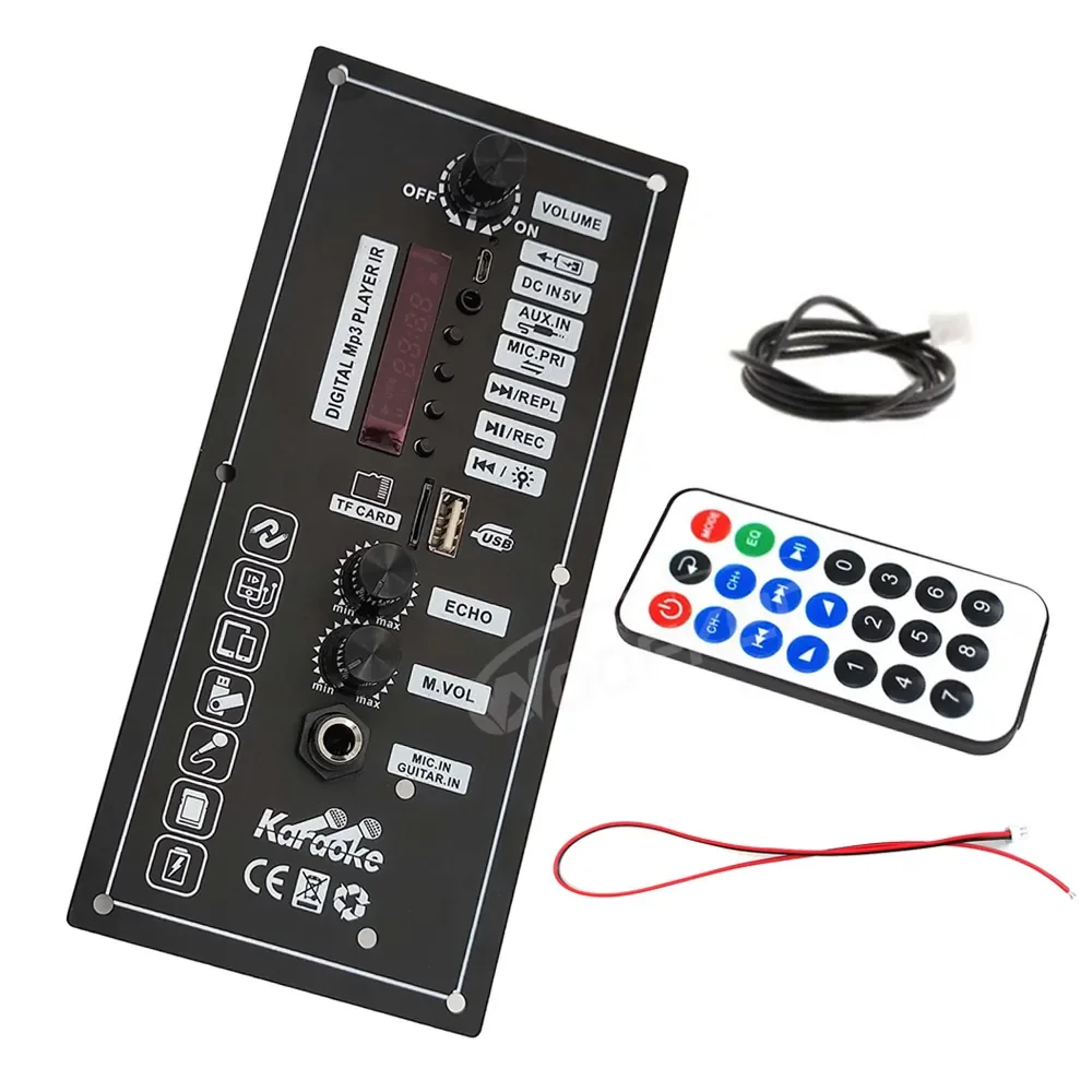3.7V Amplifier Board 30W Amplifier with Remote Control Support Bluetooth AUX U-D