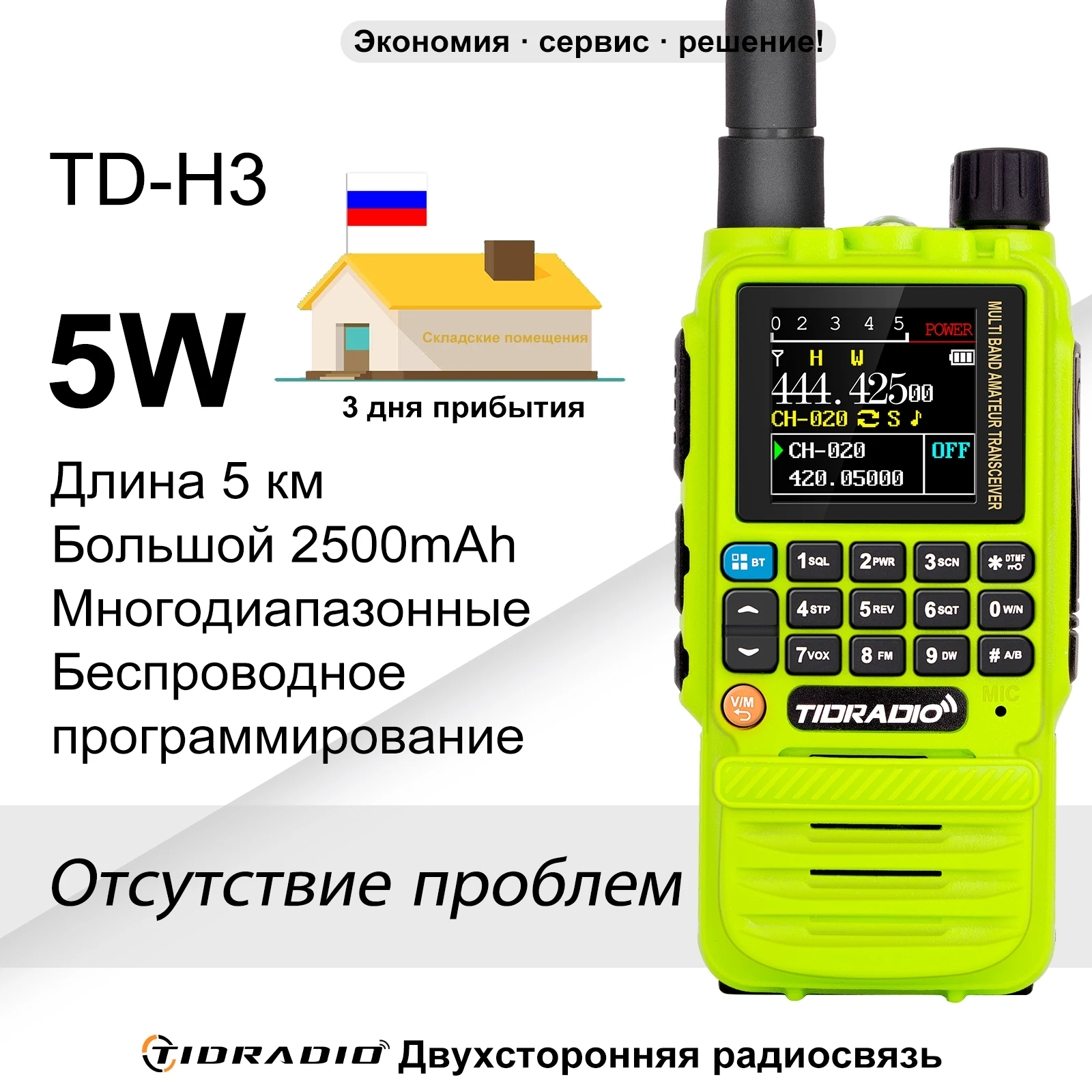 tidradio-h3-professional-walkie-talkie-phone-dual-ptt-air-band-long-range-radio-app-usb-type-c-cable-programming-ham-gmrs