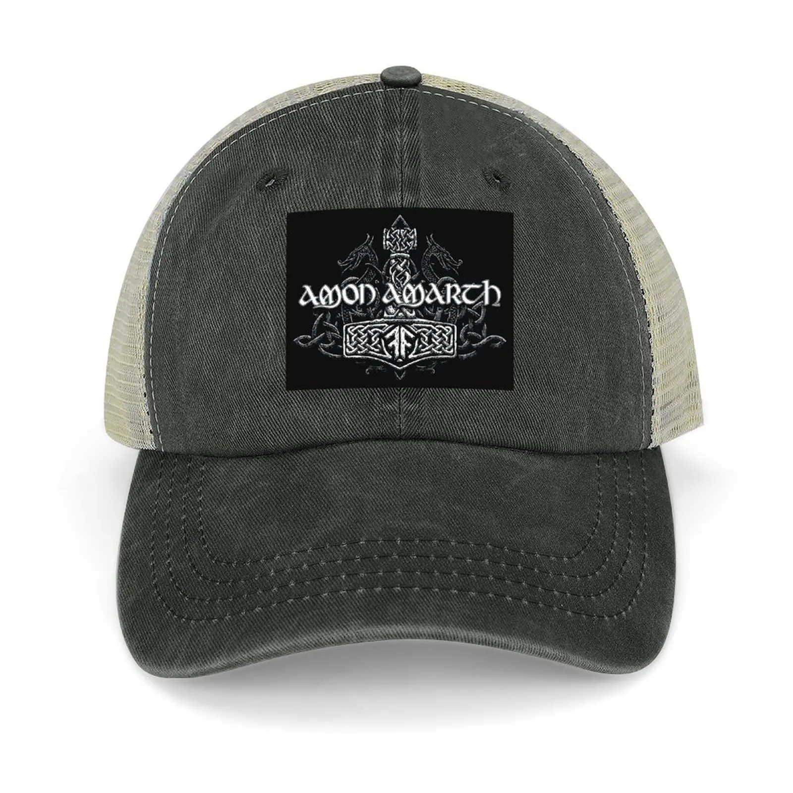 

Band Amon Amarth Cowboy Hat black Designer Hat Trucker Hats For Men Women's