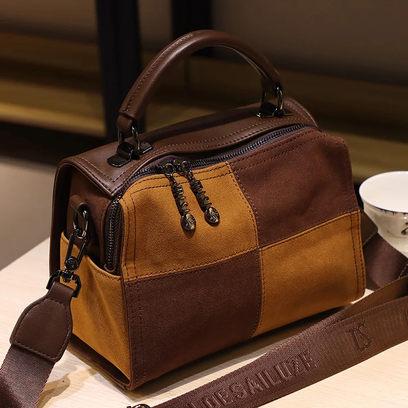 

Brand Luxury Tote Bags for Women Sac A Main Femme Brown Purses and Handbags Designer Crosbody Bolsa Feminina