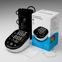 English Voice Arm  Rechargeable Long Time Use Medical Blood Pressure Monitor Digitial LCD Large Screen Sphygmomanometer 1
