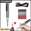 Nail Drill Professional Machine Cordless Electric Manicure Cutter For Nail Repair Designed For Salons Families Gift Giving 1