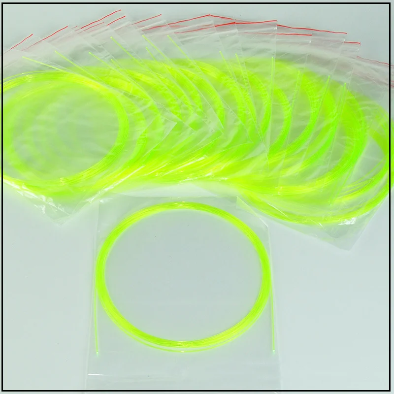 Fluorescent Fiber Optic Cable Optic Fiber Rod 1M 1.0mm 1.5mm 2.0mm Neon Ultra Lighting for Gun Sight Shutting for fiber optic cable