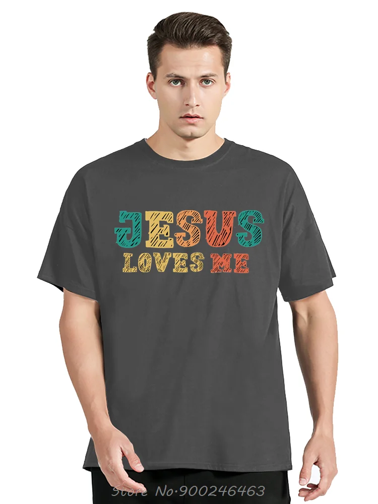 In Jesus Name ICH Spielen T-shirt Lustige Jesus Gitarre Grafik T Shirt Casual Kurzarm Vintage Baumwolle T-shirt Männer Streetwear Tops – Detail 8