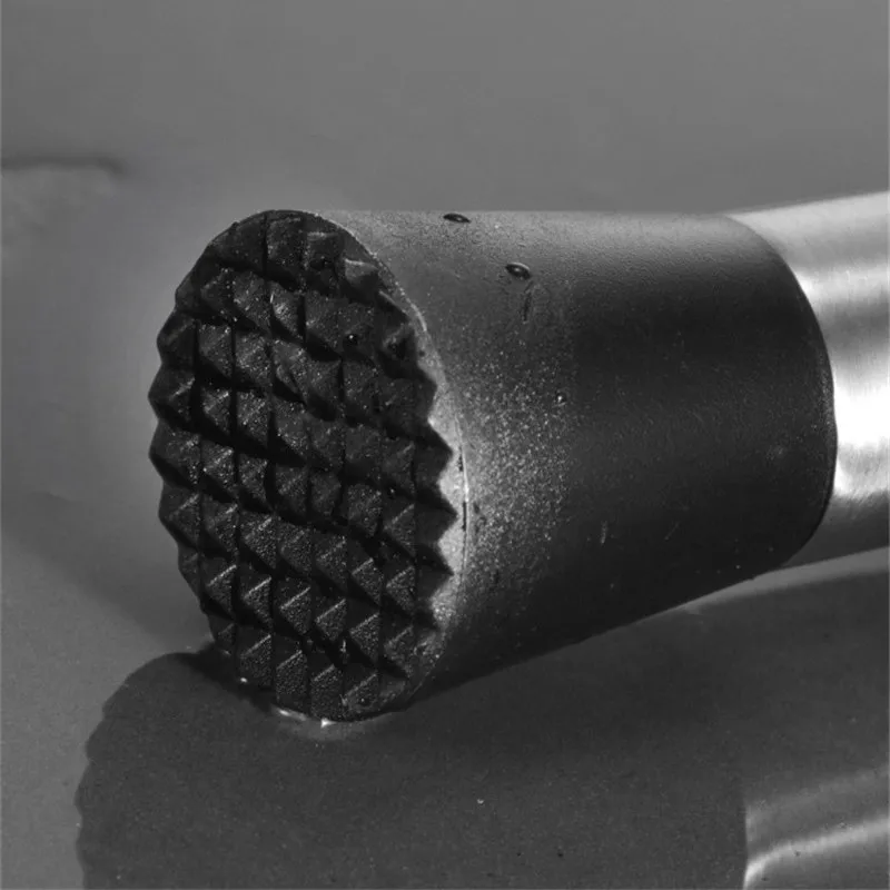 Stainless Steel Bar Cocktail Muddler with Grooved Nylon Head Ice Cube Fruit Crushed Hammer Mixing Sticks Barware Accessories
