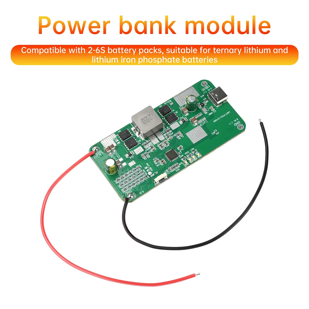 Mod02328 Power Module PD 140W Bidirectional fast charging mobile power module 2-6S lithium ...