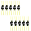 2/5/10PCS Mower Cutting Rope Mower Head Weeding Brush Removing Moss Rust Free Wear-resistant Mower Head General Accessories 1