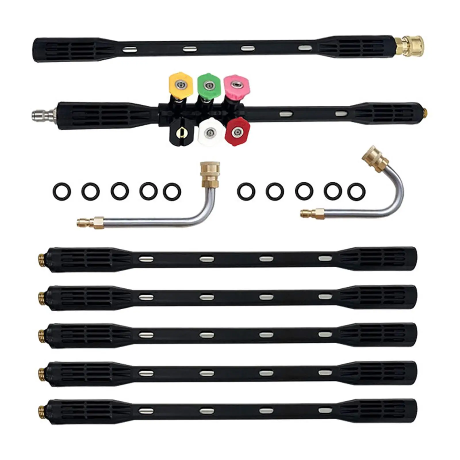 

9x Power Washer Gutter Cleaning Tools Replacement Lance, High Pressure Power