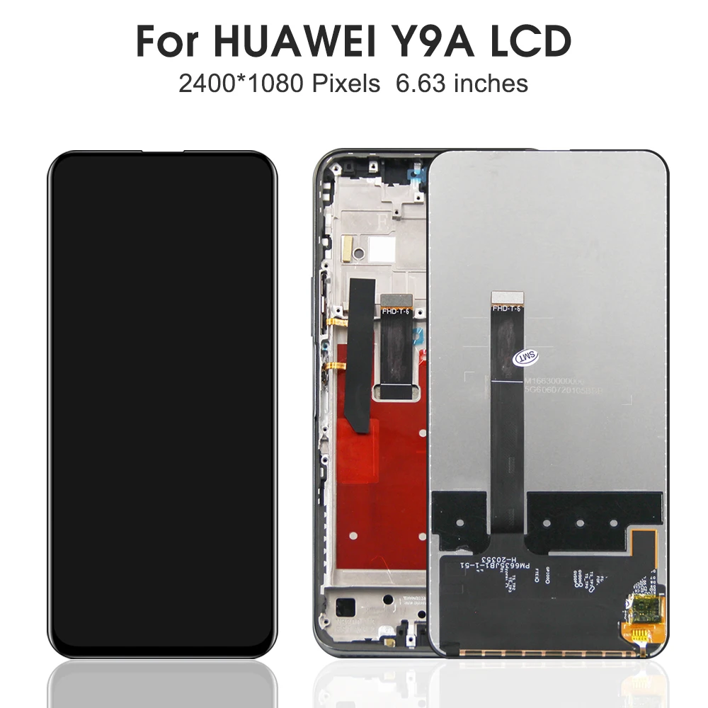 ȭ Y9A FRL-22 LCD ÷ ũ ġ ũ Ÿ , Honor X10 5G TEL-AN00  ü , 6.63 ġ