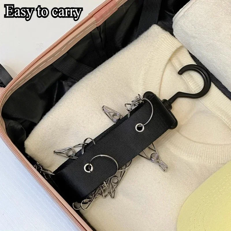 Hanging with Hook with Metal Clips Hat Collections Storage Caps Hanger Golf Caps Rack Hats Stand Baseball Hook 2PCS