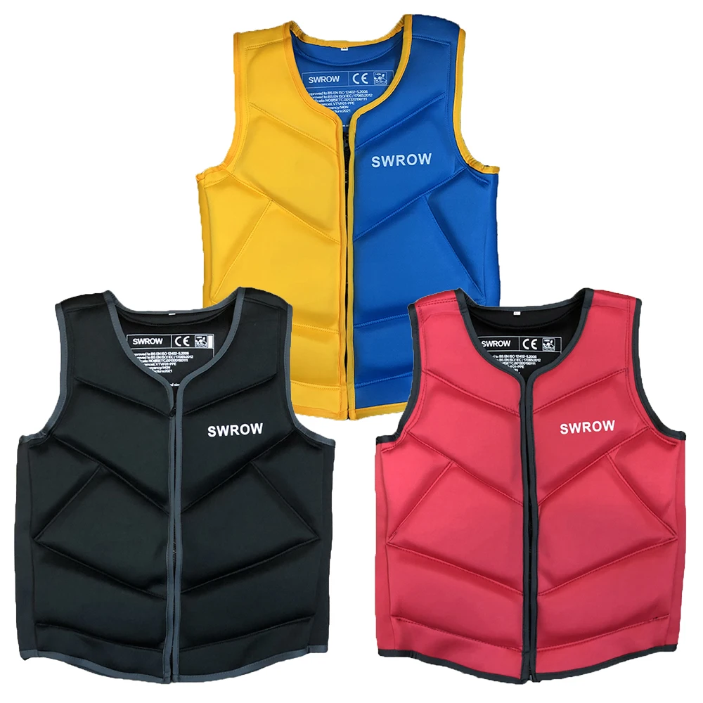 Description Picture 2 of itemSWROW Neoprene Life Jacket for Adults Children Swimming Floating Vest Surfing Water Sports Rowing Fishing Safety Life Jacket