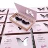 Lashes Box Case With Tray Wholesale Eyelashes Cases Packaging Russian Lashes Eyelashes Box Package Custom Logo Bulk Supplier 6