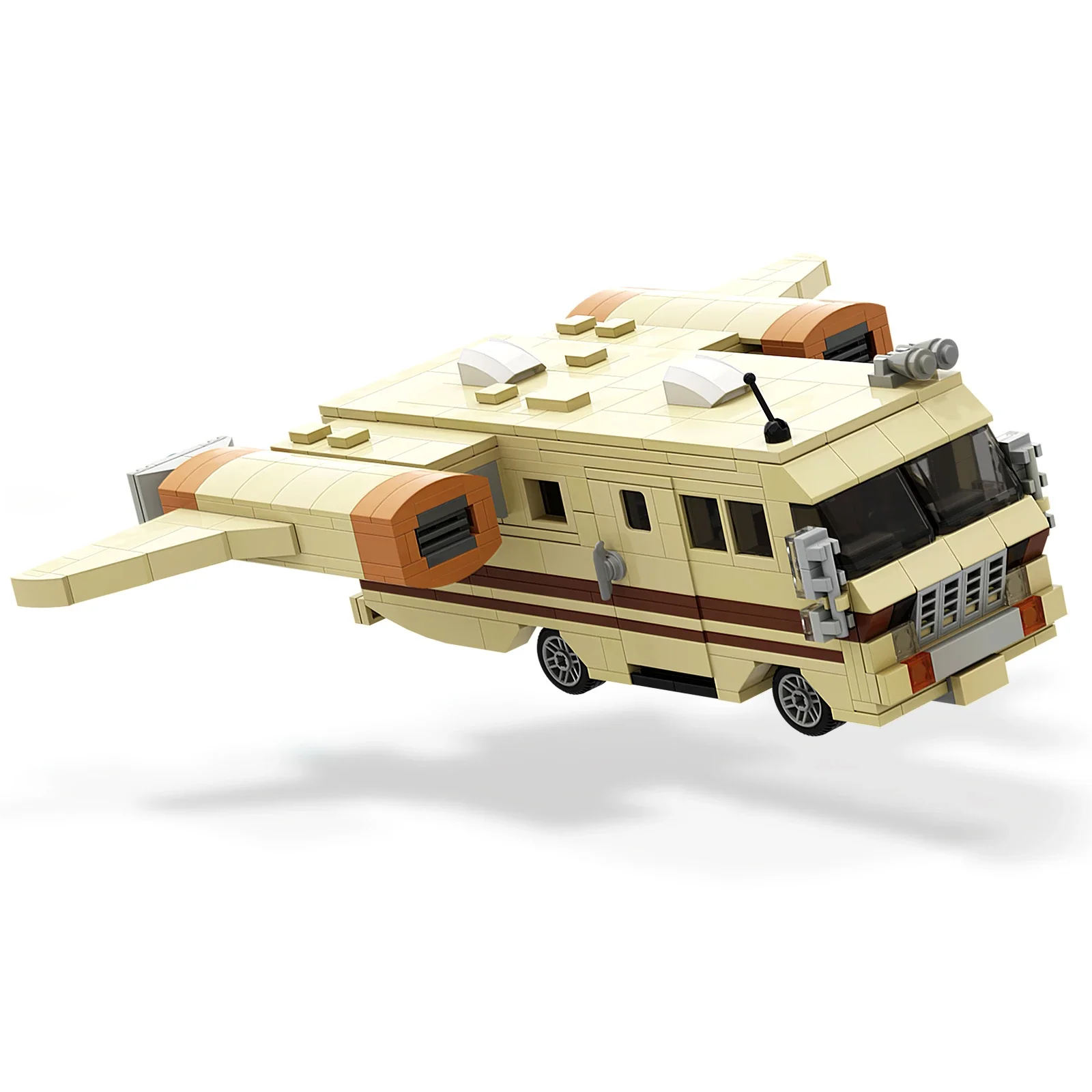 

MOC Spaceballs Eagle-5 Breaking Bad Van RV Spaceship Building Block Set Flying Vehicle Camping vehicle Brick Toy Kids Gift