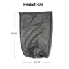 Home Clothing Down Quilt Foldable Mesh Storage Bags Hanging Organizers Sleeping Bag Compression Drawstring Sack Wardrobe Pouch 2