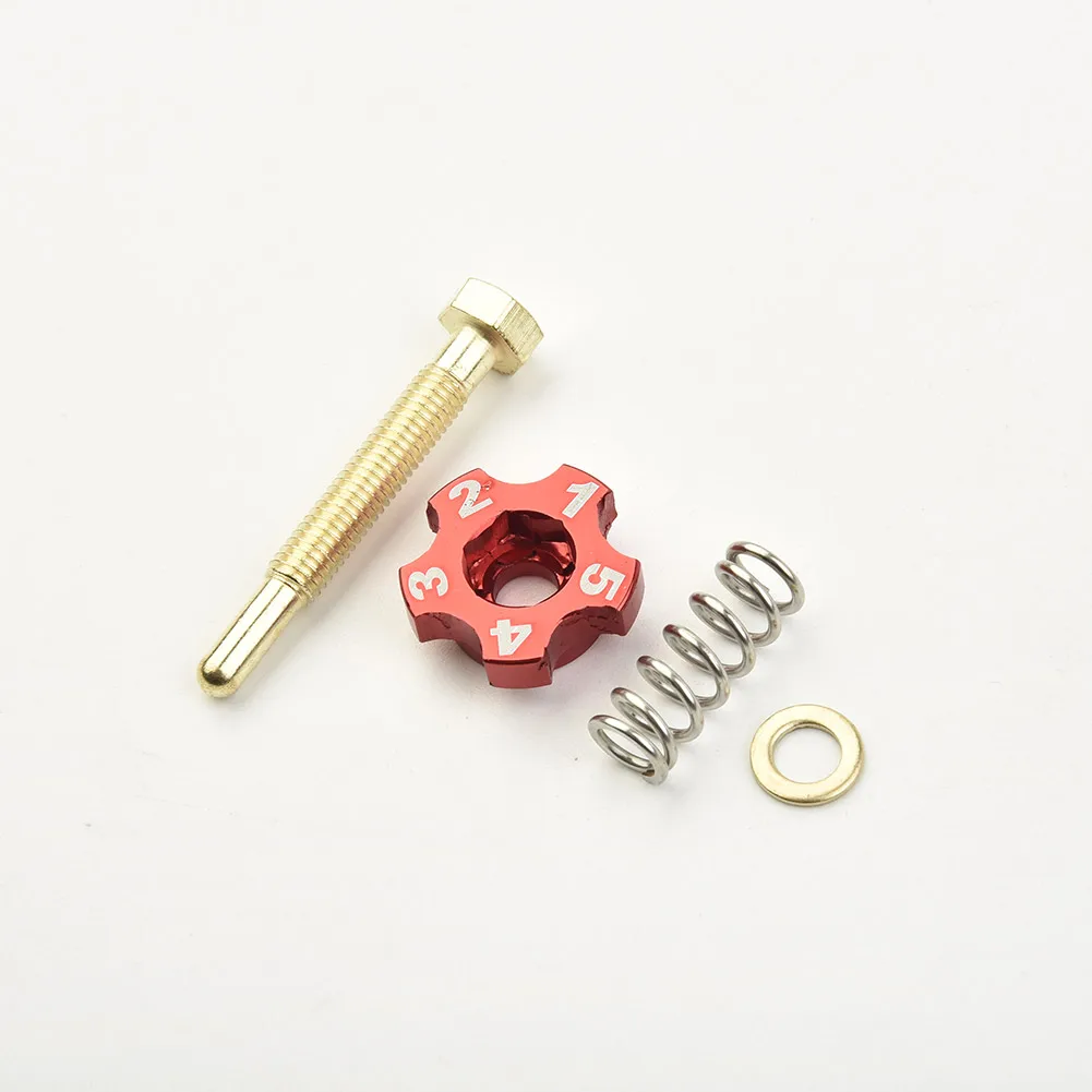 

Idle Speed Adjustment Screw O-ring Set Anodizing Treatment Accessories Adjustment Screw Air Fuel Mixture