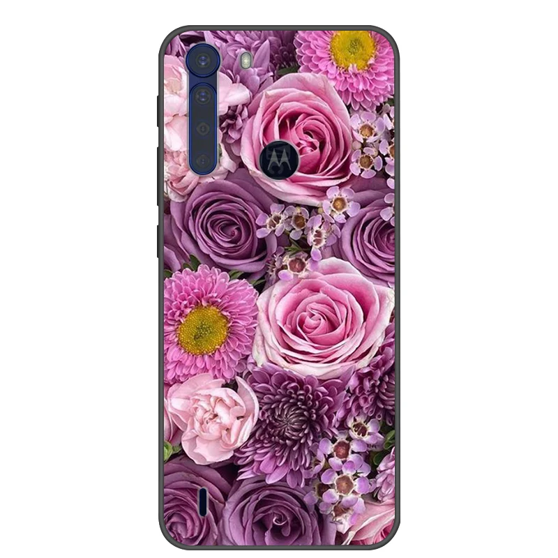 Fashionable Cool Soft Silicone Cover for Motorola One Fusion+ Phone