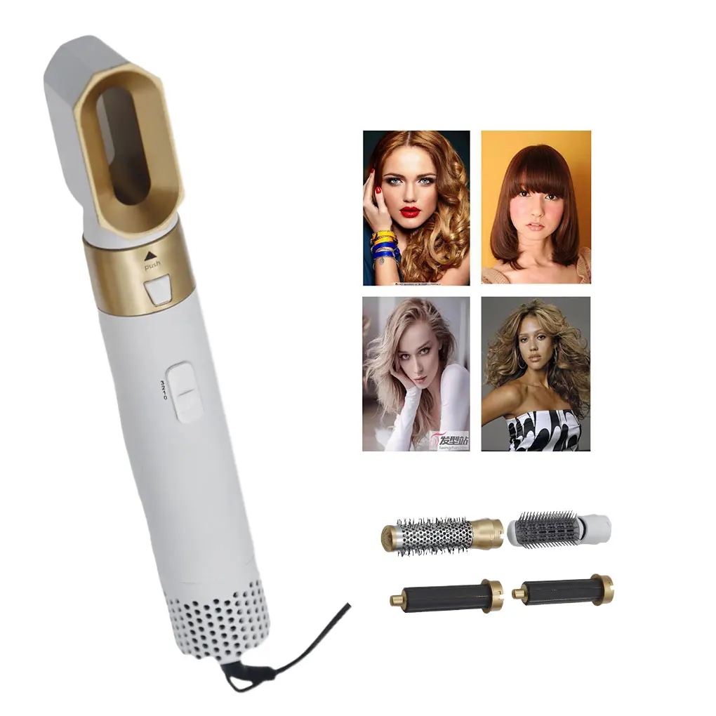 Hair Brush Styling Needs Hair Automatically Without And Straightening Curling Temperature For Long-lasting Styler