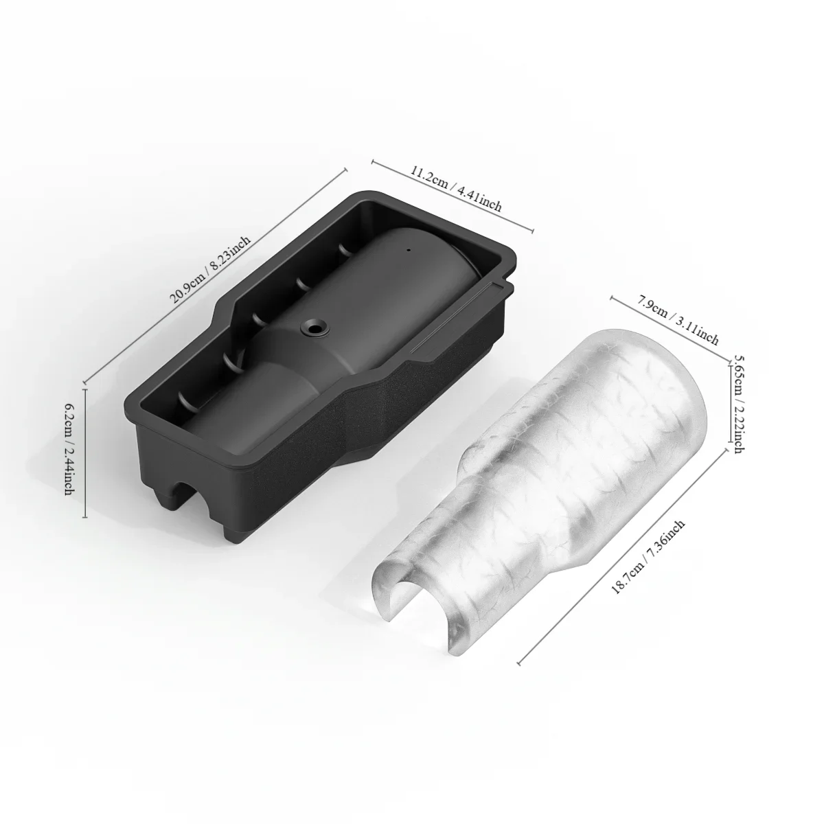 Silicone Ice Cube Molds For 20 30 40oz For Stanley Summer Ice Mold Cube Tray Ice Drink Cup Manufacturer Round Ice Silicone Mold