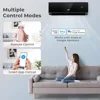 18000 BTU Wifi Enabled Mini Split Air Conditioner & Heater, 21 SEER2 208-230V Inverter AC Unit Cools up to 1250 Sq. Ft. 2