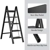 5 Step Ladder,Lightweight Folding Step Stool with Anti-Slip Pedal,600 lbs Portable Sturdy Steel Ladder for Adults 5