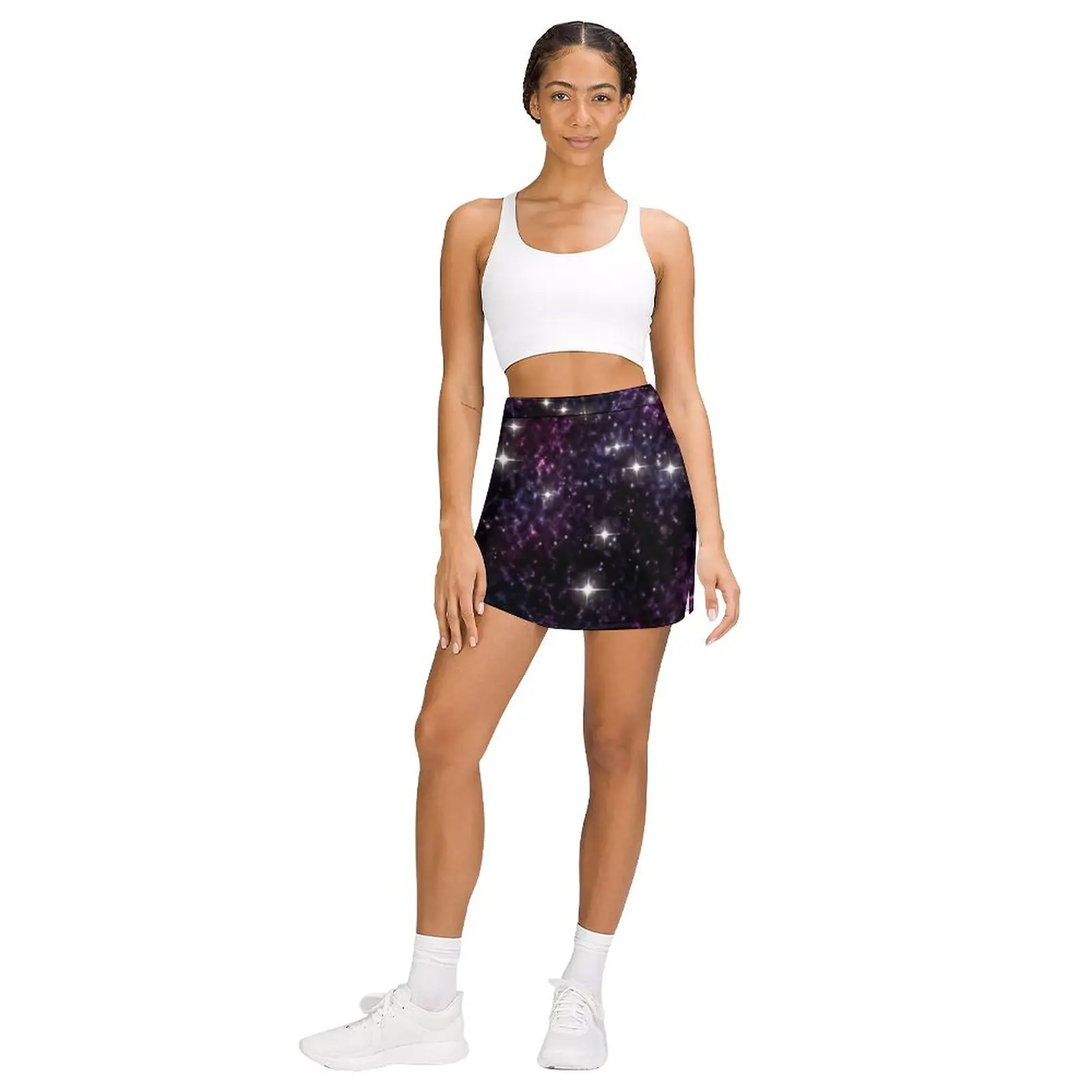 Gemini Constellation Galaxy Light proof trouser skirt outfit korean style 90s vintage clothes korean ladies summer