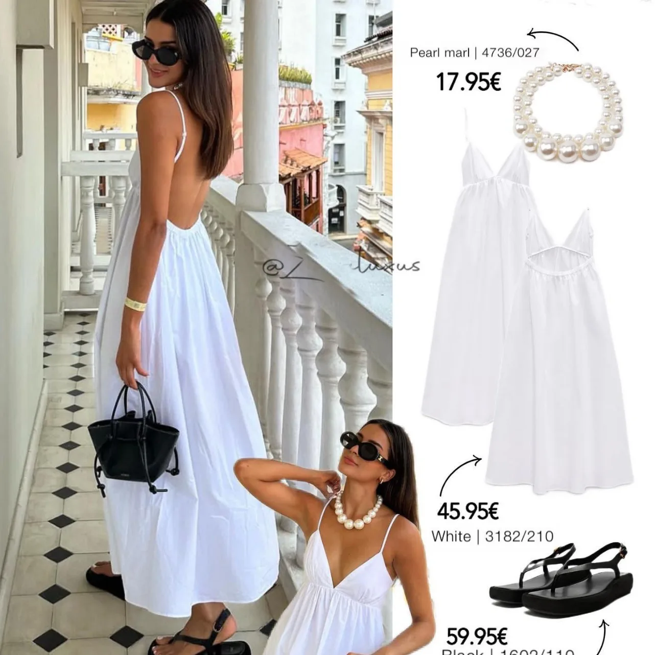 

Sexy Backless Midi Dresses Sleeveless V Neck Dress Fashion Summer Woman Causal Loose Beach Dress Holiday White Long dress