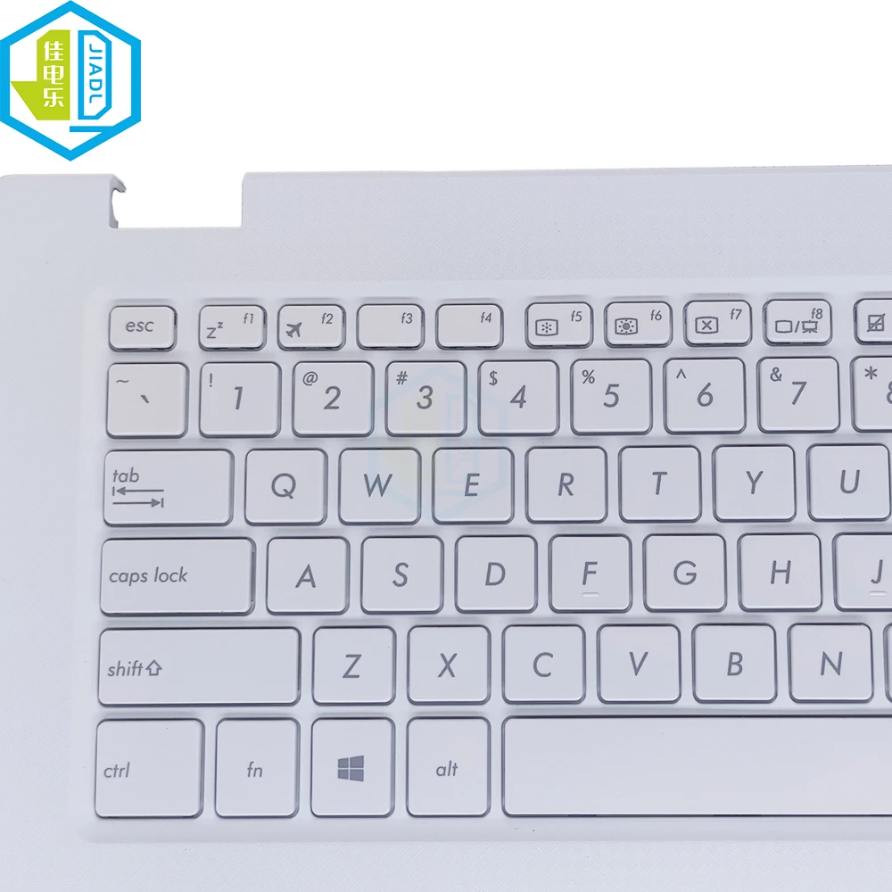 Inglês Eua Teclado para Asus Imaginebook Mj401t Mj401ta Computador Portátil Apoio de Mãos Superior Teclados Branco Teclados 90nb0ma1-r31us0 Novo - Imagem 3