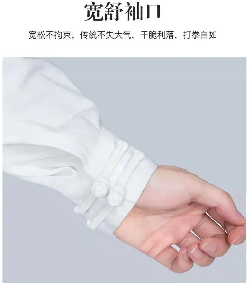 Chinese Tai Chi Uniform Wushu Kung Fu Clothing Men Women Adults Martial Arts Wing Chun Suit Taichi Performance Tang Suit Taiji