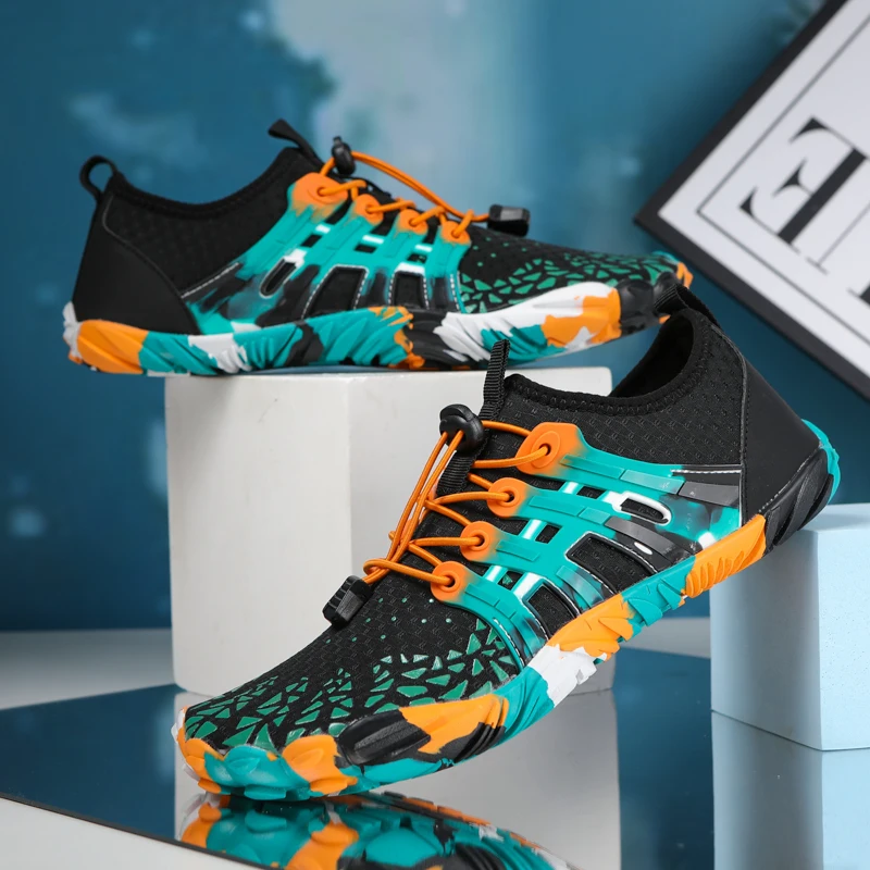 Water Shoes Aqua Shoes Adults Men Women Water Sneakers Barefoot Outdoor Children Beach Sandals Upstream Aqua Shoes Quick Dry River Swimming size 26-46