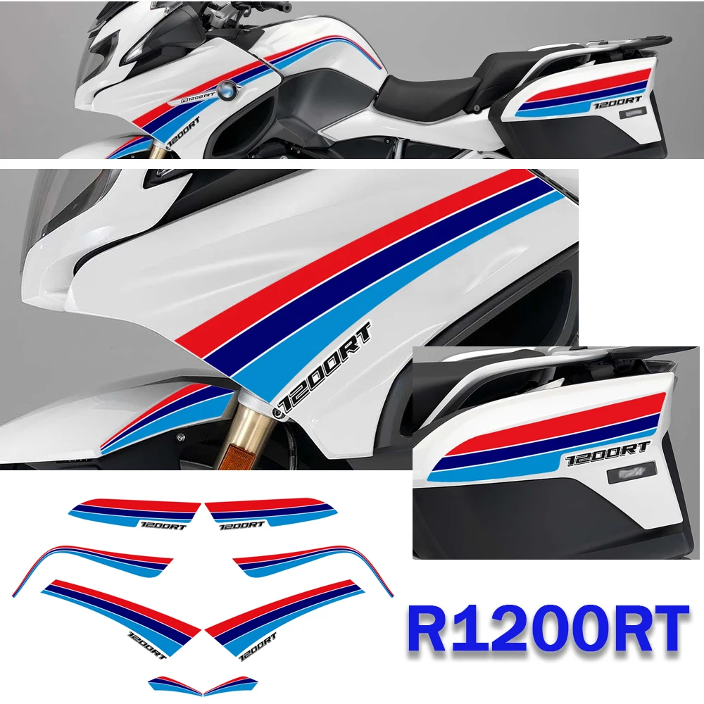 Protège-réservoir En Caoutchouc Pour BMW R1200RT LC / R1250RT - Autocollant Latéral Antidérapant Noir