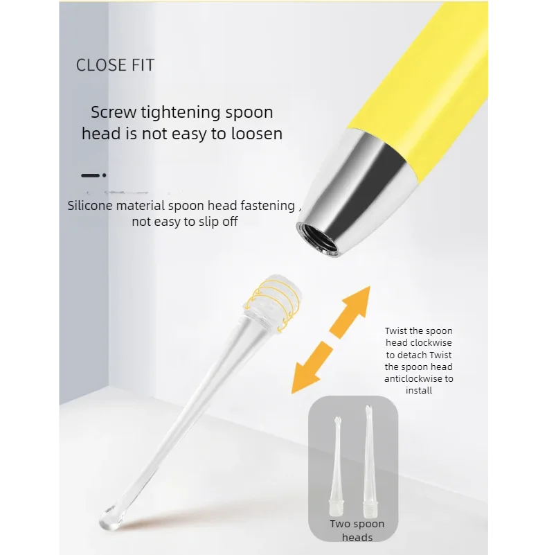 Ear Cleaning Kit with LED Light Ear Wax Removal Kit for Kids and Adults Earwax S