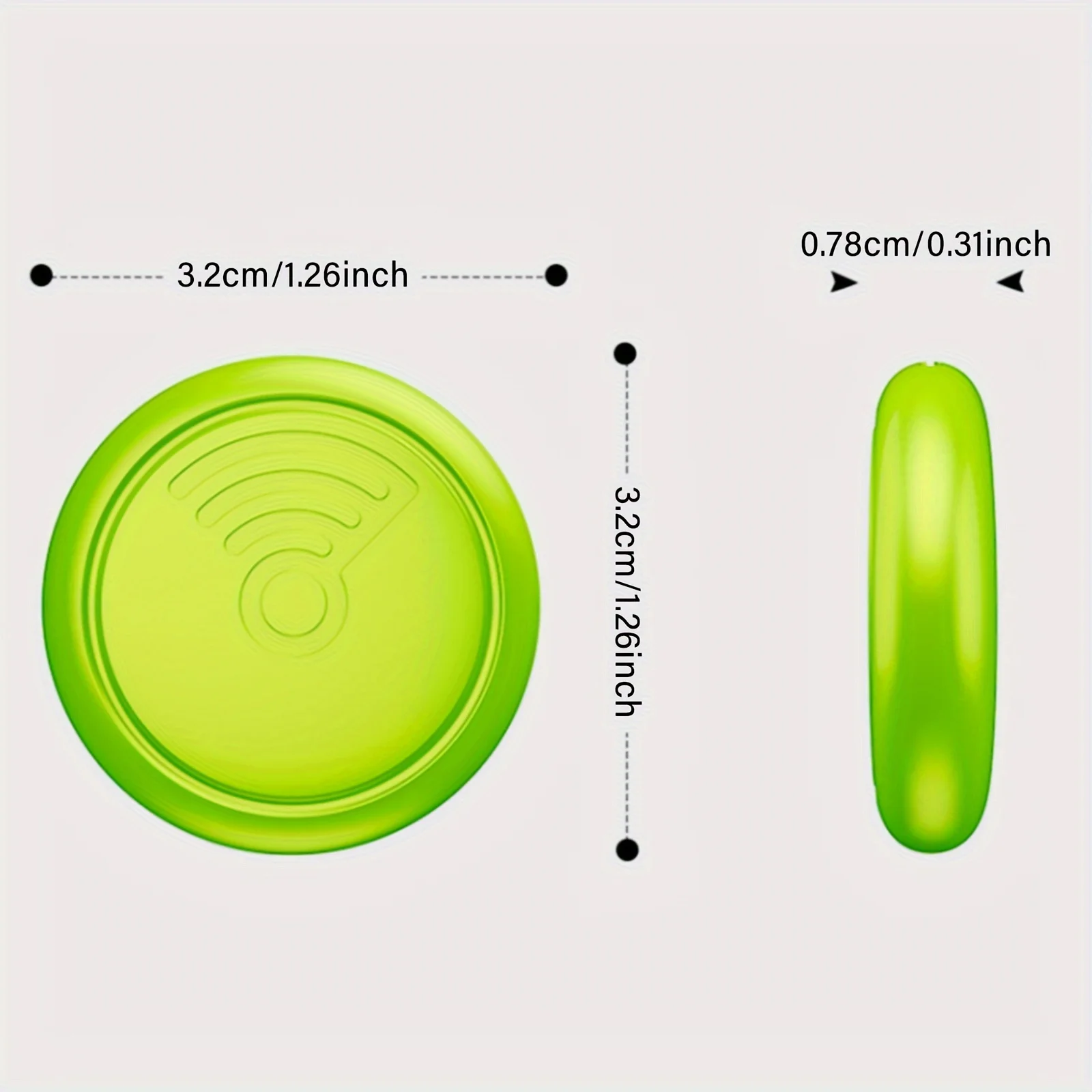 Discreet tracker: one-click locate pets, wallets, keys, elderly & valuables. iPhone wireless. it's for elderly monitoring