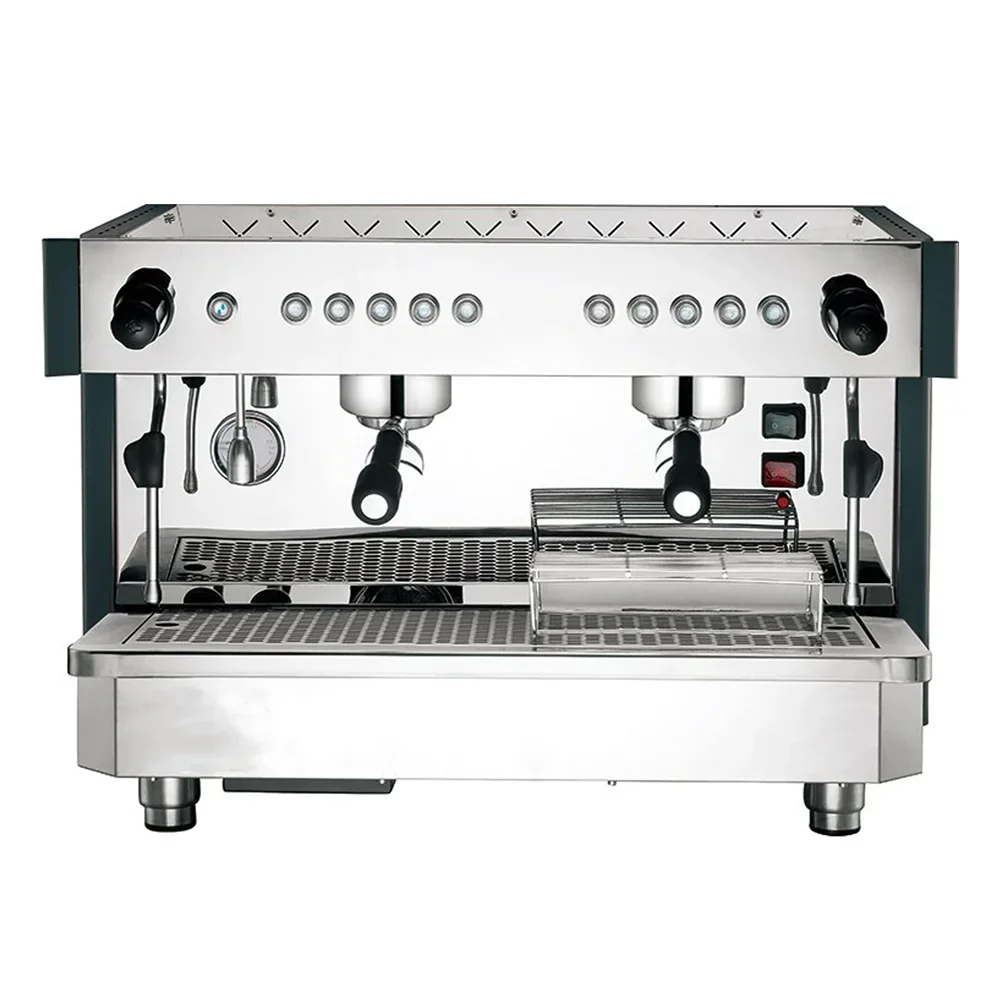 Professional Coffee Shop electric Stainless Steel Espresso Machines Italy Cappuccino Commercial Coffee Maker For Outdoor 2