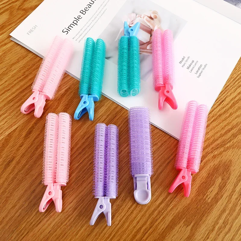 4Pcs Magic Curly Artifact Version of The Air Bangs Curls Easy Curling Device Salon Hair Styling Tool Бигуди Для Волос Мягкие