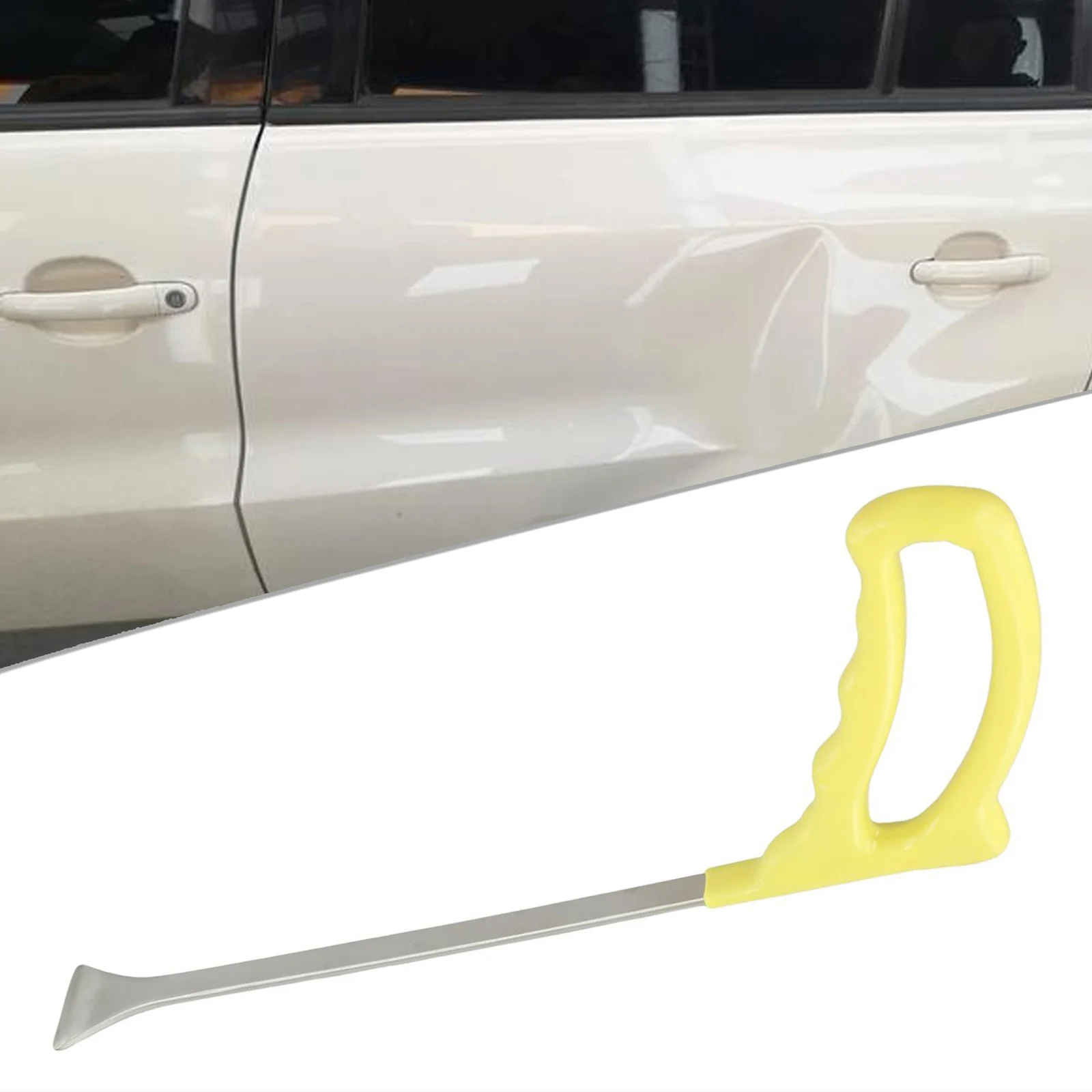 

Paintless 1x Dent Repair Tools Silver Universal 21cm/8.3inch Automotive Body Repair Easy To Operate High Quality
