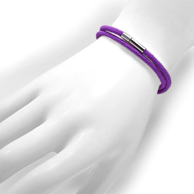 Milan Rope Bracelet Couples Cross-border Explosion Models Buckle Double Layer Milan Line Hand Rope Bracelets for Women